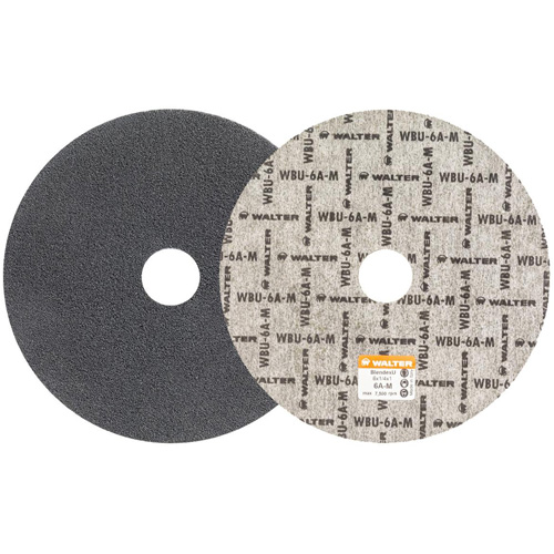Blendex U Finishing Wheel, 6" Dia., 6AM Grit, Silicon Carbide We Share Industrial Supply
