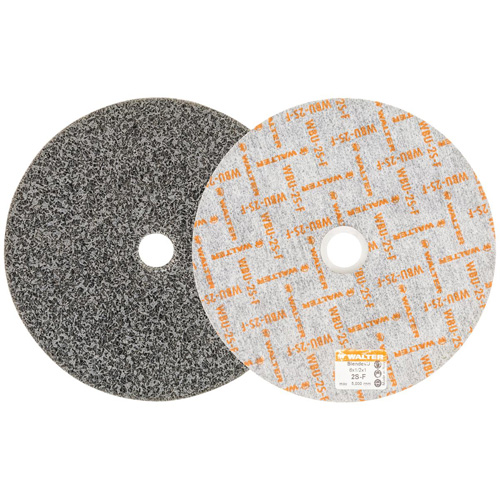 Disque de finition Blendex U, 6" dia., Grain 2SF, Carbure de silicium We Share Industrial Supply