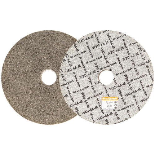Blendex U Finishing Wheel, 6" Dia., 6AM Grit, Silicon Carbide We Share Industrial Supply