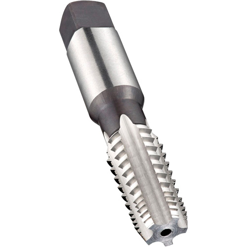 Interrupted Thread Machine Pipe Tap, 3/4"-14, 5 Flutes, 105 mm L, Taper, High Speed Steel We Share Industrial Supply