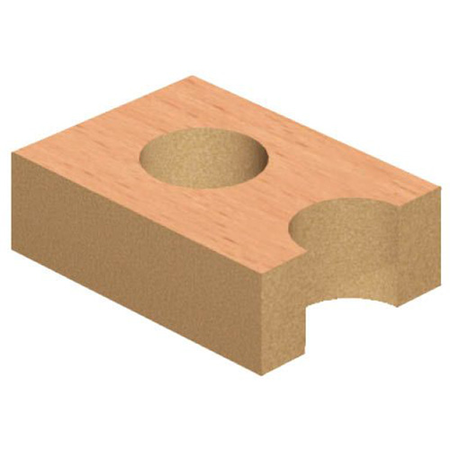 Forets pour trou de passage &agrave; pointes au carbure, Diam&egrave;tre de 2/5" We Share Industrial Supply