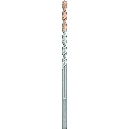 4-Flute Hammer Drill Bit, 3/8", 3-Flat Shank, Carbide We Share Industrial Supply