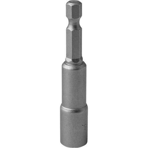 Nut Driver, 5/16" Tip, 1/4" Drive, 2-9/16" L, Magnetic We Share Industrial Supply