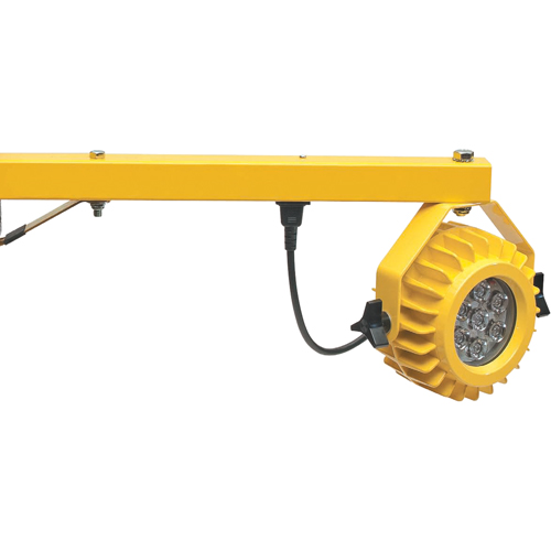 Lampes DEL pour quais de chargement - Robustes, 300 W, Ampoule DEL, Bras 60" We Share Industrial Supply