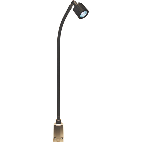 LS Series High-Output Flexible Light, 5 W, LED, 27" Neck, Black We Share Industrial Supply