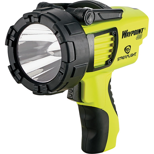 Waypoint&reg; 400 Pistol Grip Spotlight, LED, 1000 Lumens, Rechargeable Batteries We Share Industrial Supply