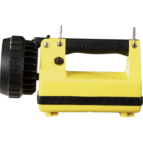 Lanterne avec syst&egrave;me de montage pour v&eacute;hicule E-Flood LiteBox, DEL, 615 lumens, 8 hres de fonctionnement, piles Rechargeable, Compris We Share Industrial Supply