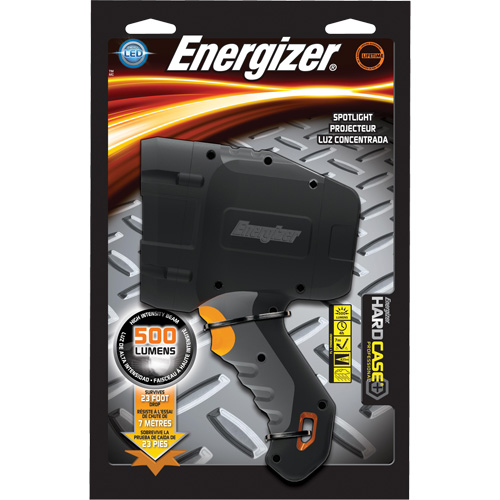 Hard Case&reg; Professional Spot Light, LED, 600 Lumens, AA Batteries We Share Industrial Supply
