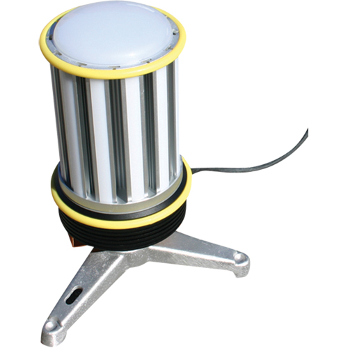 Lampe &agrave; couverture large Beacon 360 avec support pour plancher, DEL, 120 W, 13 000 lumens, Boîtier en Aluminium We Share Industrial Supply
