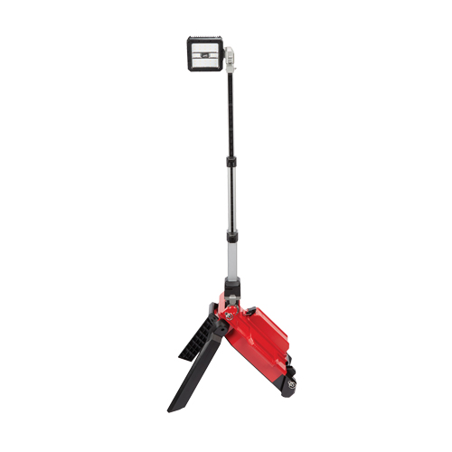 Tour d'&eacute;clairage double de chantier M18 Rocket avec cl&eacute; unique, DEL, 60 W, 5400 lumens, Boîtier en Plastique We Share Industrial Supply