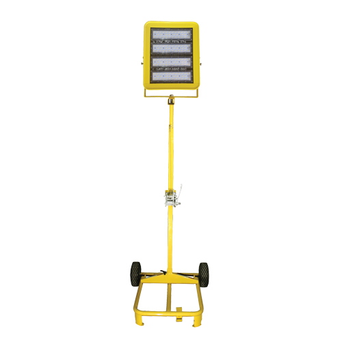 Single-Head Cart with Winch, LED, 200 W, 30000 Lumens, Aluminum Housing We Share Industrial Supply