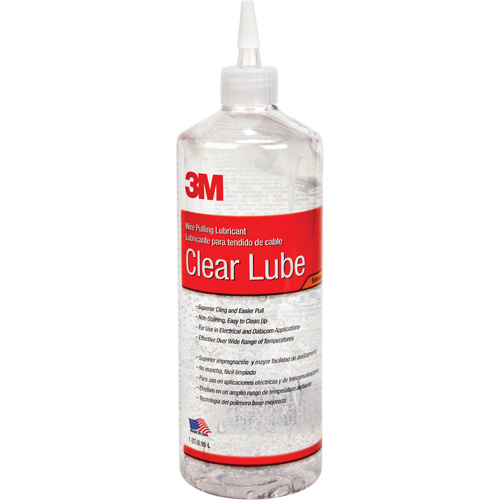 Lubrifiant pour tirage de c&acirc;bles, Bouteille pressable We Share Industrial Supply