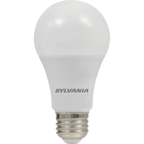 LED Bulb, A19, 8.5 W, 800 Lumens, Medium Base We Share Industrial Supply