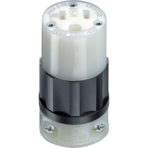 Connecteur verrouillable de calibre industriel, 5-20R, Nylon We Share Industrial Supply