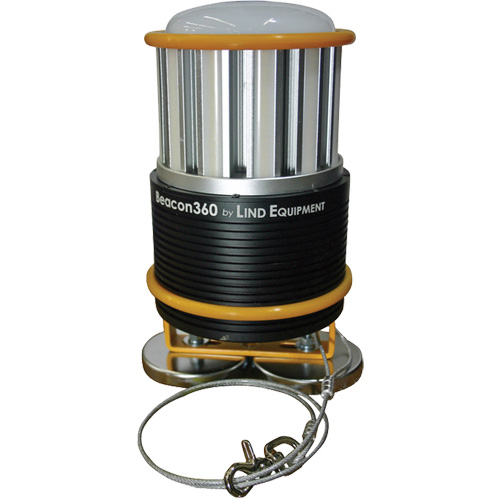 Lampe de travail portative Beacon360 GO avec fixation magn&eacute;tique, DEL, 45 W, 6000 lumens, Boîtier en Aluminium We Share Industrial Supply