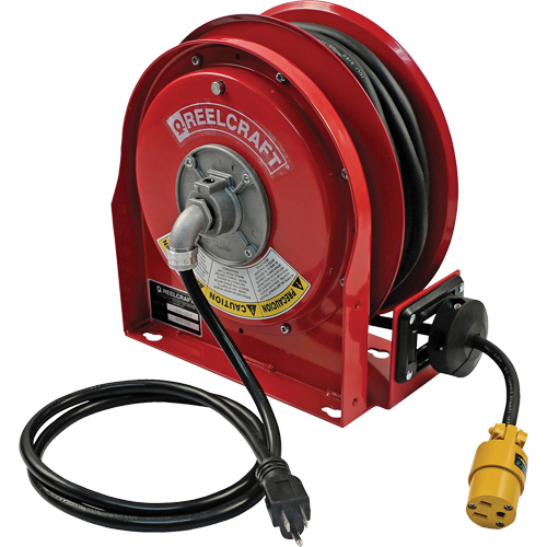 D&eacute;vidoir de cordon compact de qualit&eacute; 3000, 30', SJTO, Calibre de 12, 15 A We Share Industrial Supply