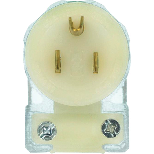 Prise de rallonge &agrave; angle de qualit&eacute; hospitali&egrave;re, Nylon, 15 A, 125 V We Share Industrial Supply