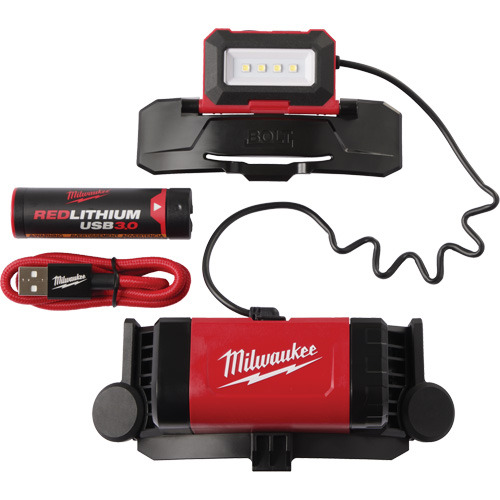 Lampe frontale USB Redlithium Bolt, DEL, 600 lumens, 4 hres de fonctionnement, piles Rechargeable We Share Industrial Supply