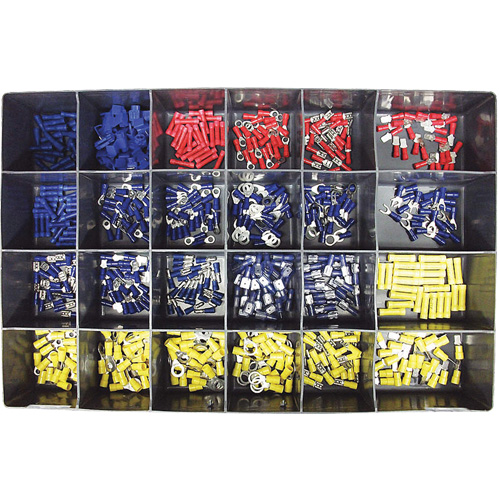 600-Piece Vinyl Insulated Terminals Kit We Share Industrial Supply