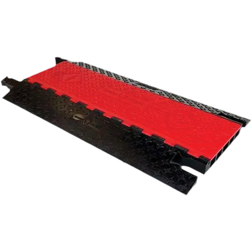 Cable Protector, 5 Channels, 36" L x 19.8" W x 2" H We Share Industrial Supply