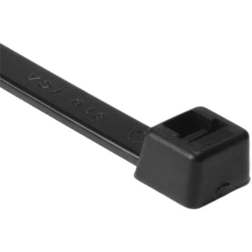 Attache-c&acirc;ble pour usage intense, Longueur 15", R&eacute;sistance &agrave; la traction 120 lb, Noir We Share Industrial Supply