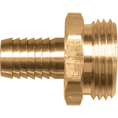 Male Hose Connector, Brass We Share Industrial Supply