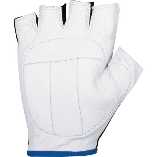 Vibration Dampening Fingerless Gloves, Size X-Large, Goatskin Palm We Share Industrial Supply