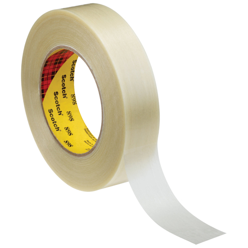 Ruban renforc&eacute; de filaments Scotch, &eacute;paisseur 6,6 mils, 24 mm (47/50") x 55 m (180')  We Share Industrial Supply