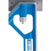 &eacute;querre combin&eacute;e True Blue, 12" lo, 1/16" Graduations, Acier, Ordinaire We Share Industrial Supply