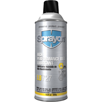 LU727 High-Performance Wet Lubricant, Aerosol Can We Share Industrial Supply