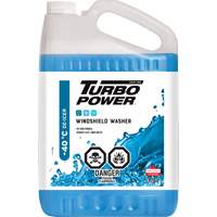 Turbo Power&reg; All-Season Windshield Washer Fluid, Jug, 3.78 L We Share Industrial Supply