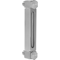 Indicateur de niveau &agrave; liquide en Aluminium, Filet&eacute;, 5" lo, 205°F (96,11° C) We Share Industrial Supply
