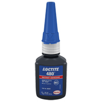480 Instant Adhesive, Black, Tube, 20 g We Share Industrial Supply