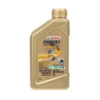 Huile pour moteur de moto 10W50 POWER 1, 946 ml, Bouteille We Share Industrial Supply