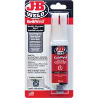 Adh&eacute;sif KwikWeld, 25 ml, Seringue, Deux composants, Gris We Share Industrial Supply