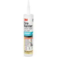 Scellant ignifuge 3000 WT, 10,1 oz, Cartouche, Gris We Share Industrial Supply