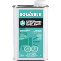 Diluant &agrave; lacque de calibre professionnel, Bidon rectangulaire, 946 ml We Share Industrial Supply