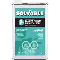 Diluant &agrave; lacque de calibre professionnel, Bidon rectangulaire, 3,78 L We Share Industrial Supply