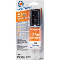 Colle &eacute;poxyde avec capacit&eacute; de 2 tonnes, 25 ml, Seringue, Deux composants, Transparent We Share Industrial Supply