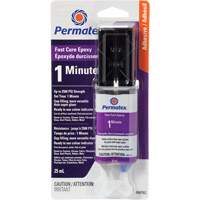 Gel &eacute;poxyde, 25 ml, Seringue, Deux composants, Transparent We Share Industrial Supply