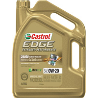 Huile pour moteur performance prolong&eacute;e 0W-20 Edge, 5 L, Cruche We Share Industrial Supply