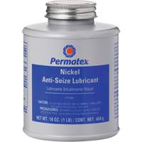Lubrifiant antigrippant au nickel, Canette &agrave; dessus brosse, 2400°F (1316°C) temp. max. We Share Industrial Supply