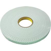 Ruban double face en mousse, 33 m (108') lo x 18 mm (3/4") la, 62,5 mils, Ur&eacute;thane We Share Industrial Supply