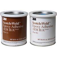 Adh&eacute;sif Scotch-Weld, 32 oz liq., Seau, Deux composants, Vert We Share Industrial Supply