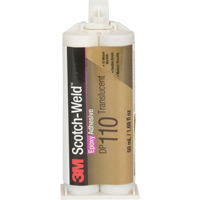 Adh&eacute;sif Scotch-Weld, 1,64 liq. oz., Cartouche double, Deux composants, Transparent We Share Industrial Supply