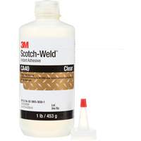 Scotch-Weld Instant Adhesive CA5, Clear, Bottle, 1 lbs. We Share Industrial Supply