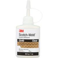 Instant Adhesive, 1 oz., Bottle, Yellow We Share Industrial Supply