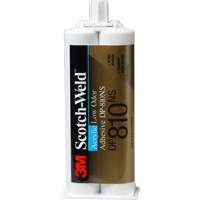 Adh&eacute;sif acrylique &agrave; faible odeur Scotch-Weld, Deux composants, Cartouche double, 1,7 oz, Blanc We Share Industrial Supply