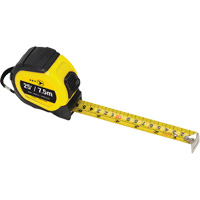 JTM-425SM Tape Measure, 25', Imperial & Metric Graduations We Share Industrial Supply