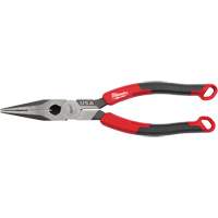 Long Nose Comfort Grip Pliers, 8" L We Share Industrial Supply
